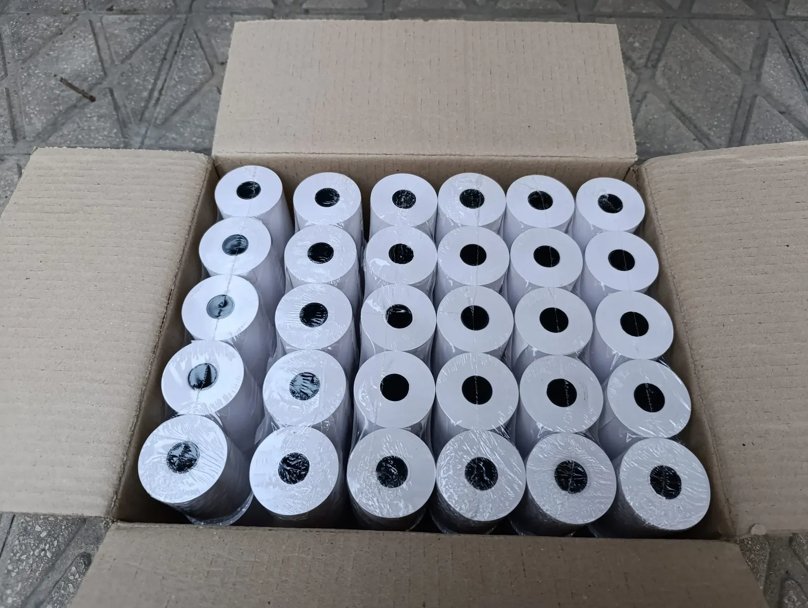 رول حرارتی جیانگ 55 گرمی عرض 80 میلیمتر و طول 44 یارد (40 متر)